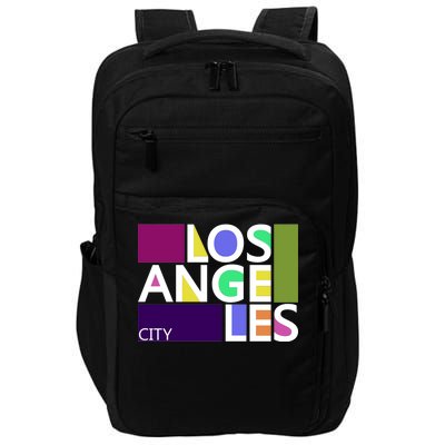 Los Angeles 1980's Logo Impact Tech Backpack