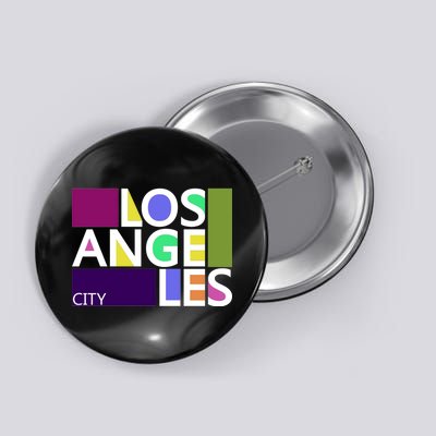 Los Angeles 1980's Logo Button