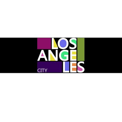 Los Angeles 1980's Logo Bumper Sticker