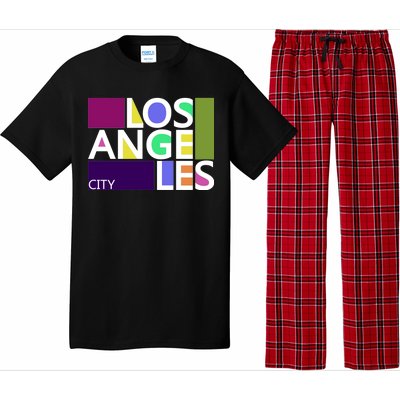 Los Angeles 1980's Logo Pajama Set