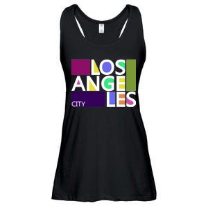 Los Angeles 1980's Logo Ladies Essential Flowy Tank