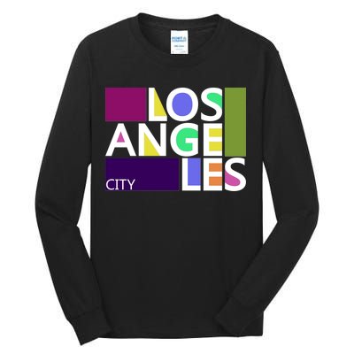 Los Angeles 1980's Logo Tall Long Sleeve T-Shirt