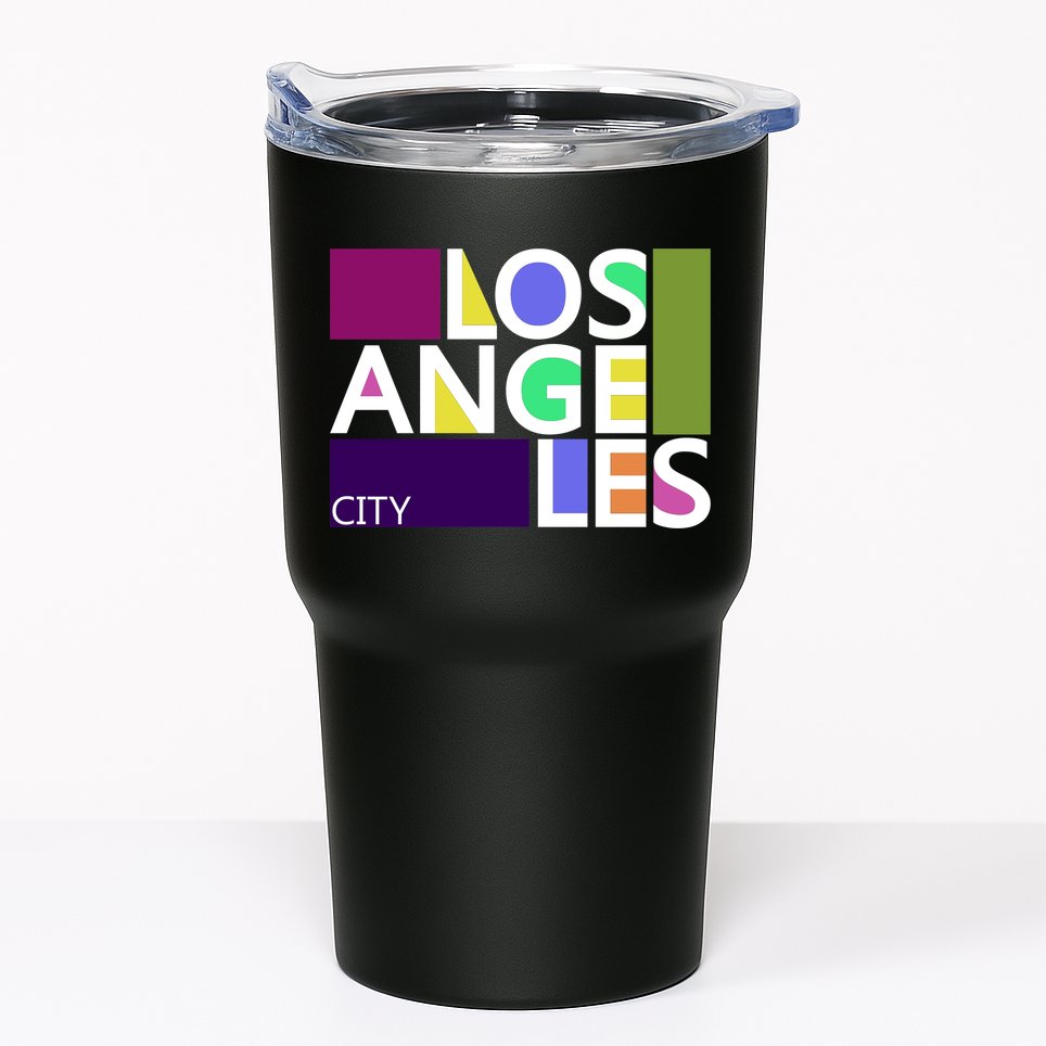 Los Angeles 1980's Logo Tumbler