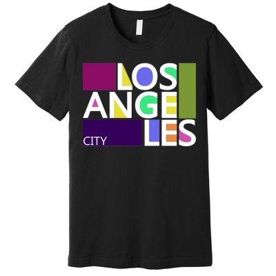 Los Angeles 1980's Logo Premium T-Shirt