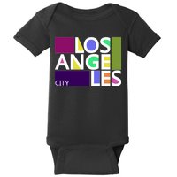 Los Angeles 1980's Logo Baby Bodysuit