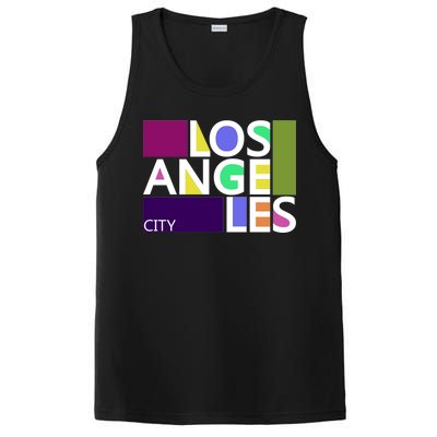 Los Angeles 1980's Logo PosiCharge Competitor Tank