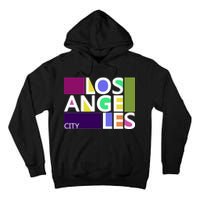 Los Angeles 1980's Logo Tall Hoodie