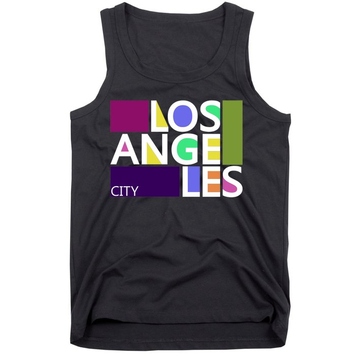 Los Angeles 1980's Logo Tank Top