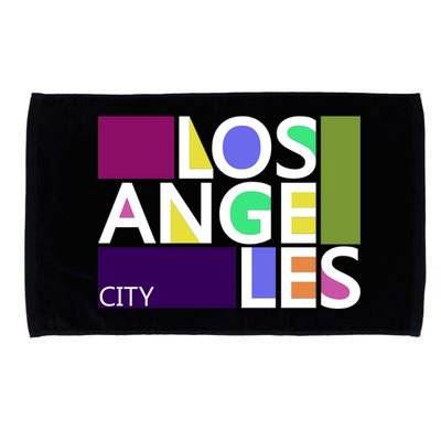 Los Angeles 1980's Logo Microfiber Hand Towel