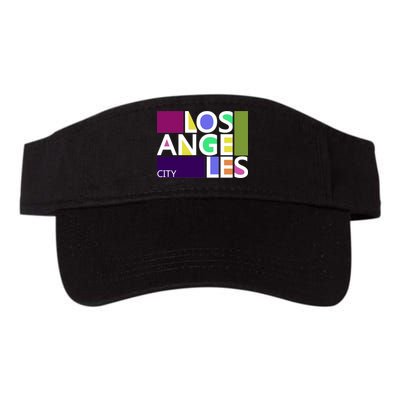 Los Angeles 1980's Logo Valucap Bio-Washed Visor