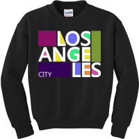 Los Angeles 1980's Logo Kids Sweatshirt