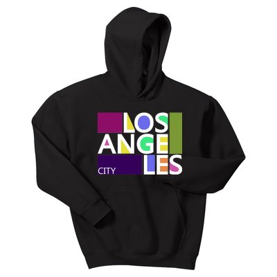 Los Angeles 1980's Logo Kids Hoodie