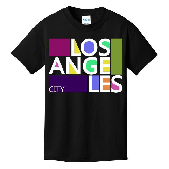 Los Angeles 1980's Logo Kids T-Shirt