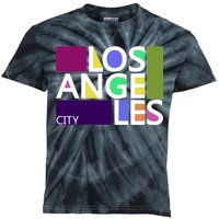 Los Angeles 1980's Logo Kids Tie-Dye T-Shirt