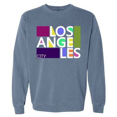 Los Angeles 1980's Logo Garment-Dyed Sweatshirt