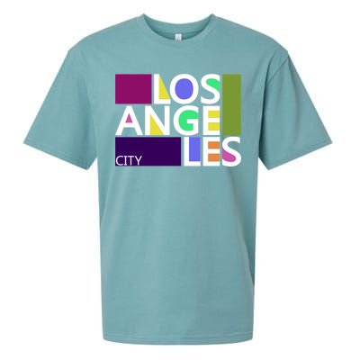 Los Angeles 1980's Logo Sueded Cloud Jersey T-Shirt