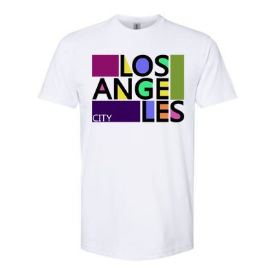 Los Angeles 1980's Logo Softstyle CVC T-Shirt