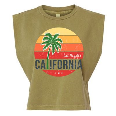 Los Angeles California Garment-Dyed Women's Muscle Tee