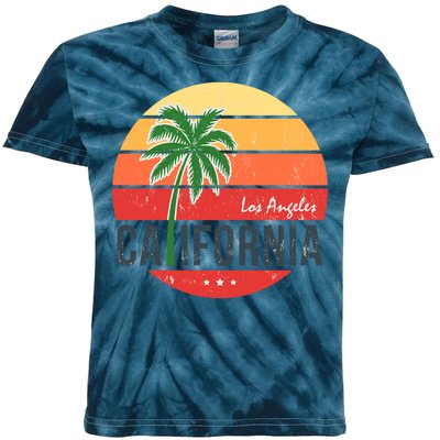 Los Angeles California Kids Tie-Dye T-Shirt