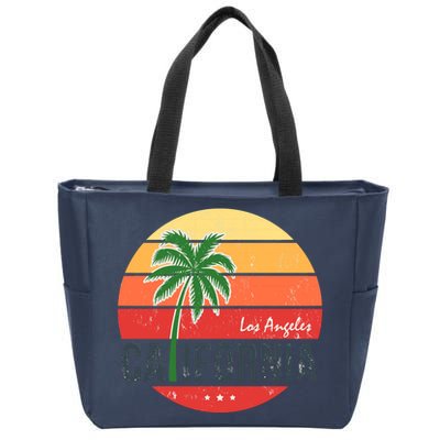 Los Angeles California Zip Tote Bag