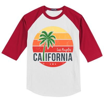 Los Angeles California Kids Colorblock Raglan Jersey