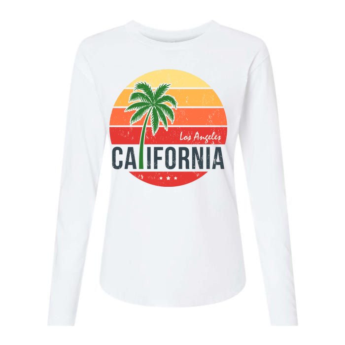 Los Angeles California Womens Cotton Relaxed Long Sleeve T-Shirt