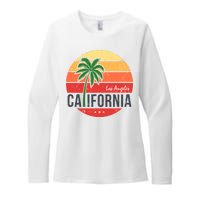 Los Angeles California Womens CVC Long Sleeve Shirt