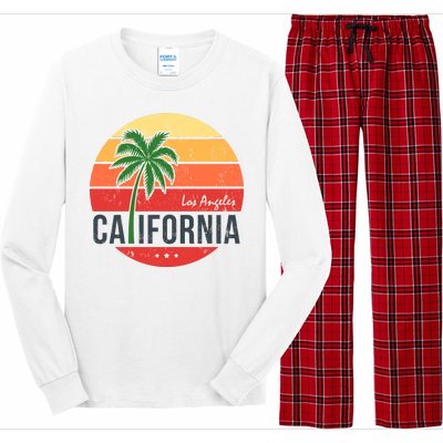 Los Angeles California Long Sleeve Pajama Set