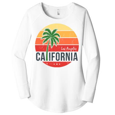 Los Angeles California Women's Perfect Tri Tunic Long Sleeve Shirt