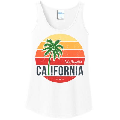 Los Angeles California Ladies Essential Tank