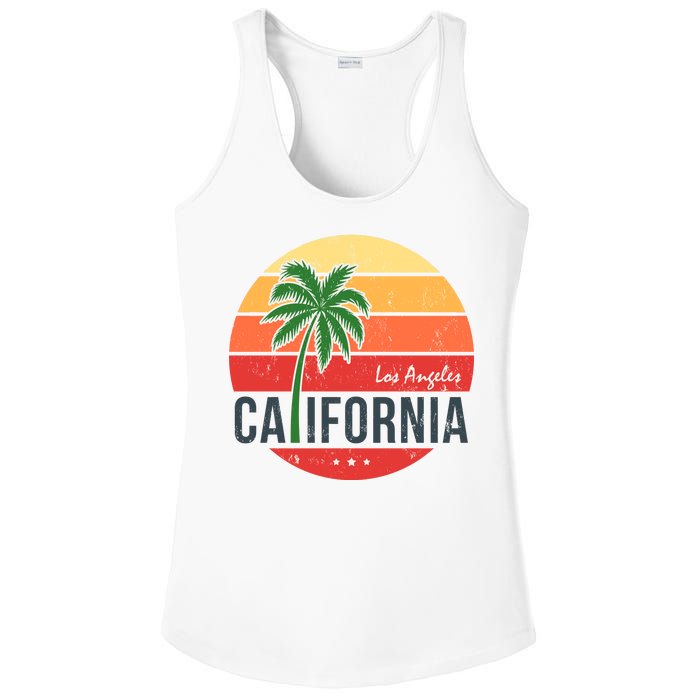 Los Angeles California Ladies PosiCharge Competitor Racerback Tank