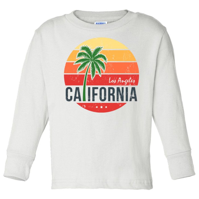 Los Angeles California Toddler Long Sleeve Shirt