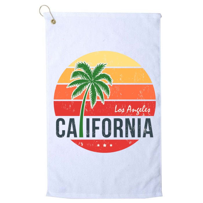 Los Angeles California Platinum Collection Golf Towel