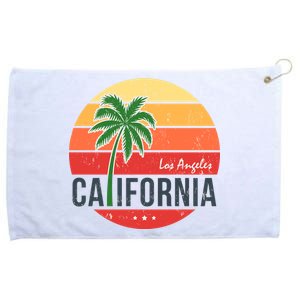 Los Angeles California Grommeted Golf Towel