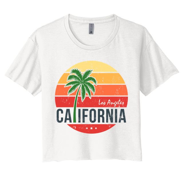 Los Angeles California Crop Top