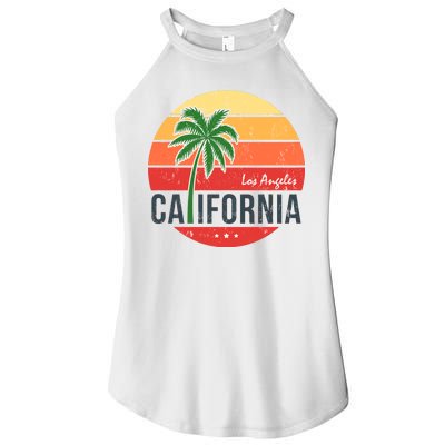 Los Angeles California Women's Perfect Tri Rocker Tank