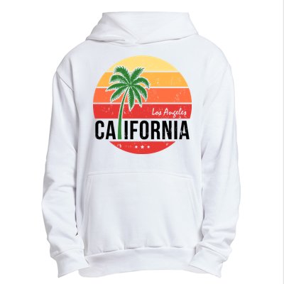 Los Angeles California Retro Circle Urban Pullover Hoodie