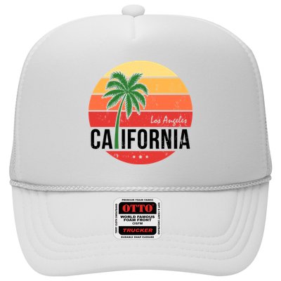 Los Angeles California Retro Circle Hat
