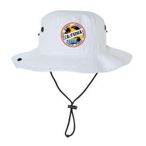 Los Angeles California Retro Circle LA Legacy Cool Fit Booney Bucket Hat