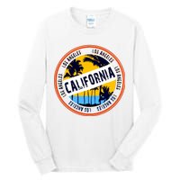 Los Angeles California Retro Circle LA Tall Long Sleeve T-Shirt