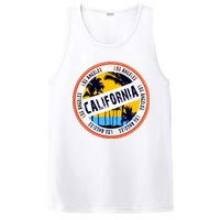 Los Angeles California Retro Circle LA PosiCharge Competitor Tank