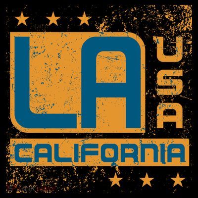 Los Angeles California Vintage Style LA T-Shirt
