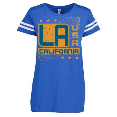 Los Angeles California Vintage Style LA Enza Ladies Jersey Football T-Shirt