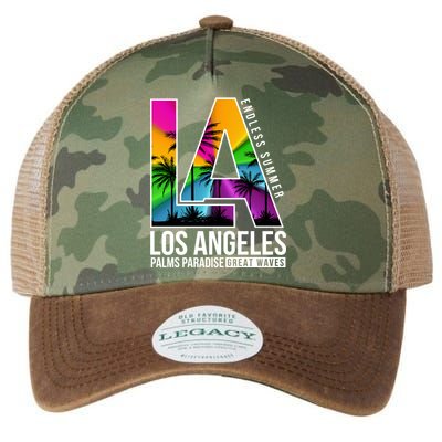 Los Angeles Endless Summer Legacy Tie Dye Trucker Hat