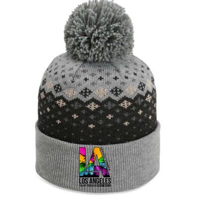 Los Angeles Endless Summer The Baniff Cuffed Pom Beanie