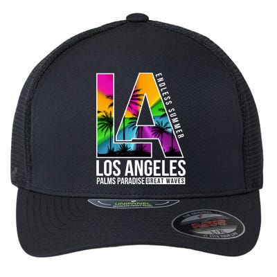 Los Angeles Endless Summer Flexfit Unipanel Trucker Cap