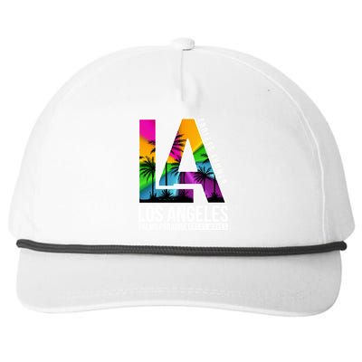 Los Angeles Endless Summer Snapback Five-Panel Rope Hat