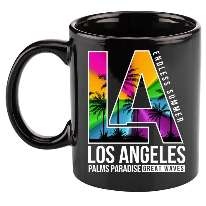 Los Angeles Endless Summer 11oz C Handle Ceramic Mug
