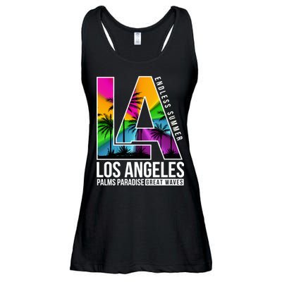 Los Angeles Endless Summer Ladies Essential Flowy Tank