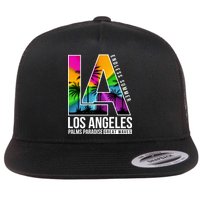 Los Angeles Endless Summer Flat Bill Trucker Hat